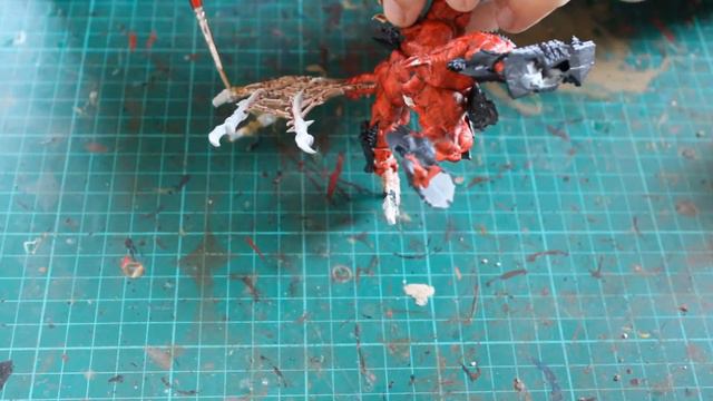 Painting Warhammer Skarbrand - Part 2 Model Painting