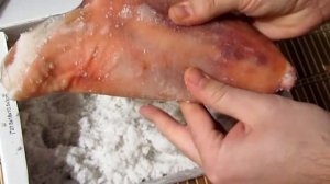 Хамон из свиной голени !Вяленое мясо !Jamon from pork