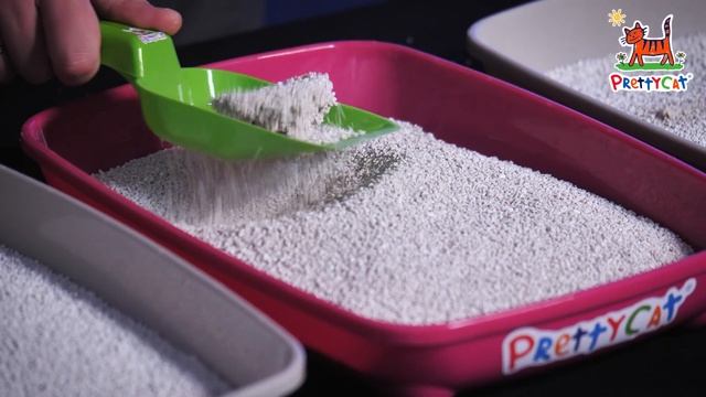 Глиняный бентонитовый супер белый наполнитель для кошачьего туалета PrettyCat