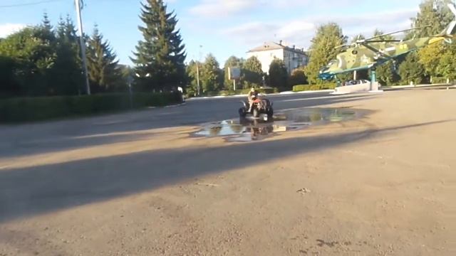 Yamaha grizzly пятаки на 2-х колесах и опрокидос ) смотреть онлайн