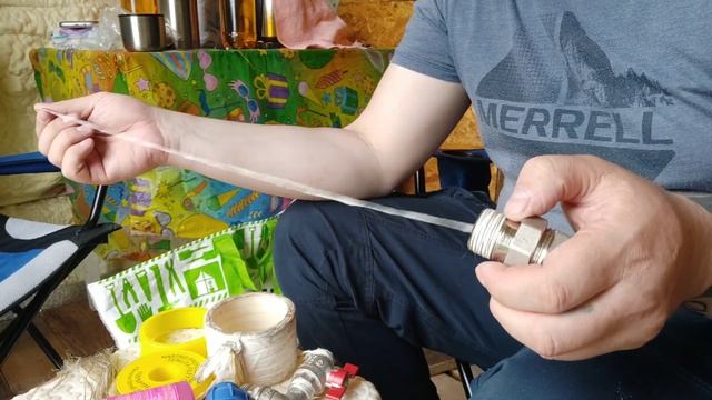 Чем и как герметизировать сантехническую резьбу-лен,лента фум,нить,анаэробный герметик,клей-гермети смотреть онлайн