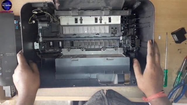 HP 1050 Printer Gear Unit Service смотреть онлайн