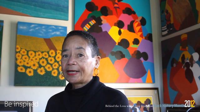 Behind the Lens with Leroy Hamilton - Black History Month 2012 with Fine Artist Synthia SAINT JAMES