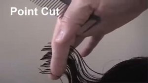 Продолжаем изучение техник стрижки Point Cut