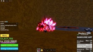 обзор на новый стиль боя в блок фрутс / Blox fruit update 20