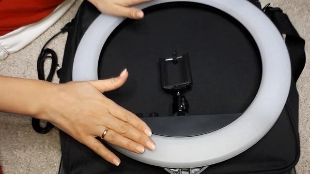 Кольцевая лампа FOSOTO RL12 II с ALIEXPRESS. Кольцевая лампа.Распаковка лампы RL12 II . смотреть онлайн