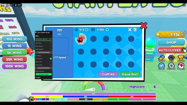 [UPD] Roblox Race Clicker Script - Auto Race | Auto Hatch & More смотреть онлайн