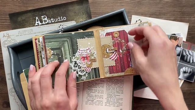 Обзор новогоднего скрап альбома смотреть онлайн