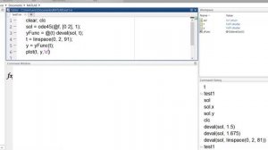 ode45 Part 2 | Advanced Settings for Differential Equation Solving in MATLAB