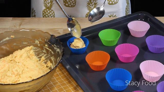 ღ МОРКОВНЫЕ КЕКСЫ ღ Простые, ароматные и очень ВКУСНЫЕ!