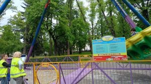 Аттракцион Летающая тарелка в парке отдыха Минска