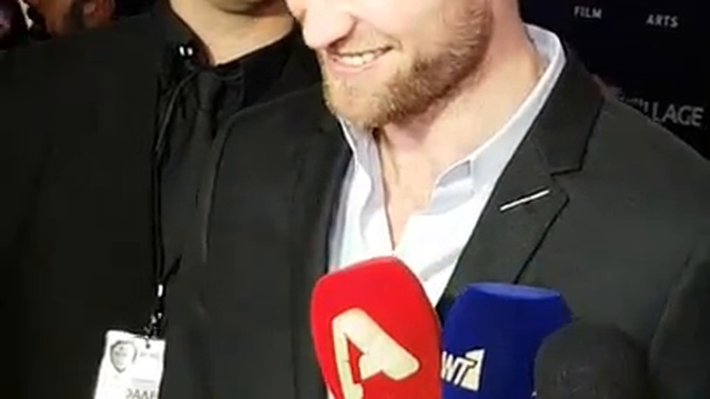 Robert Interview at premiere in Athens