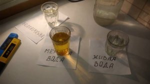 ЖИВАЯ И МЁРТВАЯ ВОДА.Показатели ЕС и рН живой и мёртвой воды