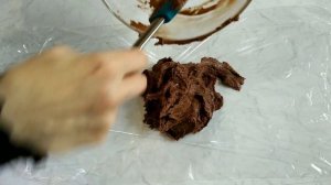 Мраморное шоколадное печенье пошаговый рецепт! Always a little! Marble Chocolate Cookies #выпечка