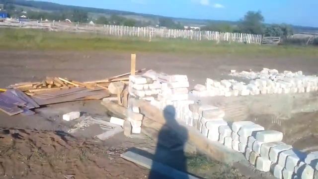 Цоколь из б/у силикатного кирпича смотреть онлайн