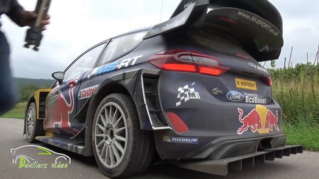 WRC ADAC Rallye Deutschland 2017 | Test Ogier Ford M-sport [HD] Devillersvideo смотреть онлайн