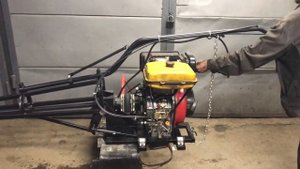 Мотовесло с дизельным ДВС Honda 13 л/с