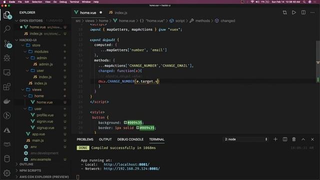 Vue JS with Vuex Actions and Getters #30
