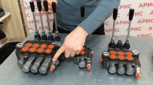 Подключение Болгарских и Китайских гидрораспределителей к насосу и гидробаку