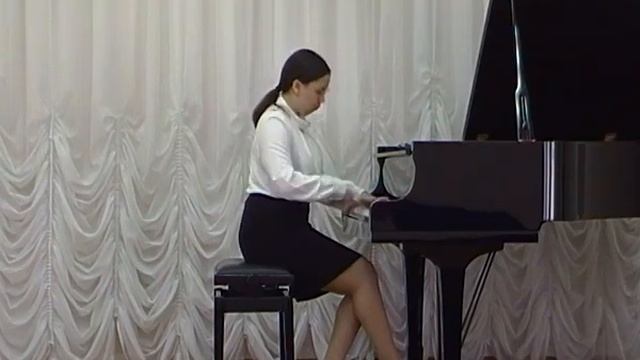 С. Рахманинов "Элегия", исп. Татьяна Гуськова, ДШИ г. Ейска смотреть онлайн