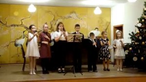 Экзамен по классу блок-флейта в ДМШ им. Глазунова г. Барнаул