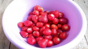 Клубничный джем на зиму (без варки)