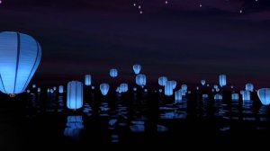 Hey Bear Bed Time - Lanterns - 3 Hours - Relaxing animation with celestial soundscape