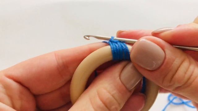 Обвязывание кольца крючком смотреть онлайн