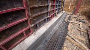 Технадзор  строительства дома - цокольный этаж