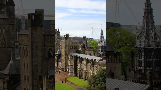 Tourist Attractions To Visit In Wales - Cardiff Castle #Shorts #Travel