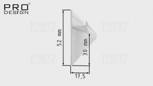 Теневой плинтус Pro Design 7209