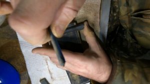 Часть2. Как сделать перекидные четки из бильярдного шара и эбонита.