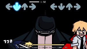 Friday Night Funkin: Человек Бензопила и Человека Катаны