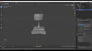 Модель кубка в Blender
