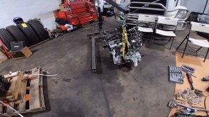 Замена двигателя 2020 Ford Mustang 2.3L Ecoboost