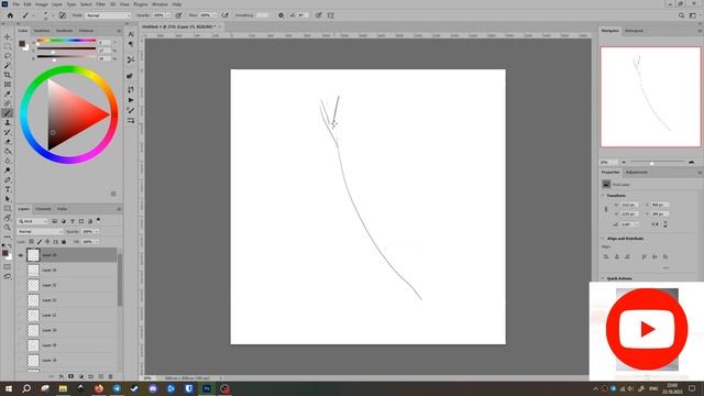 Training session 20231023 [0h31m]: Gesture drawings 1 min (Photoshop)