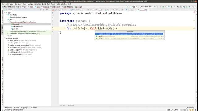 Retrofit and REST API Android Tutorial 2020 | Kotlin | JSON | API sync ...