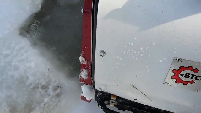 Застрял в воде на Мотобуксировщике БТС 500 смотреть онлайн