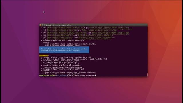 [Drupal 9] How to install Drupal 9 with Composer