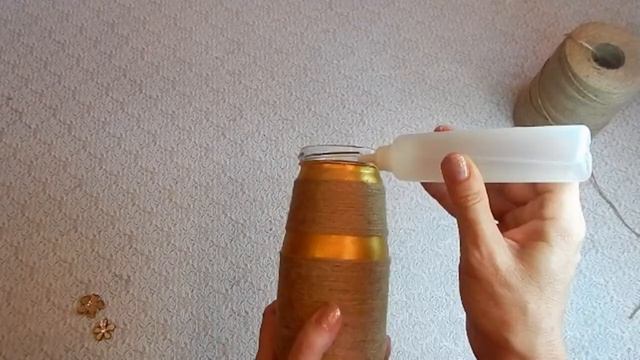 Милая вазочка своими руками/Идея для подарка/Поделки из подручных средств смотреть онлайн