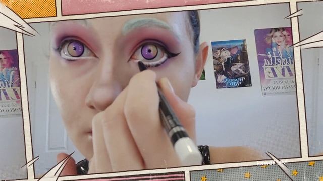 Lucy Cyberpunk Edgerunners Cosplay Makeup Tutorial / Manga Anime Makeup
