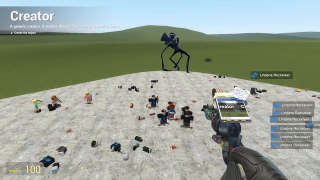 ROBLOX NPCs VS TREVOR HENDERSON CREATURES!! Garry's Mod Sandbox смотреть онлайн