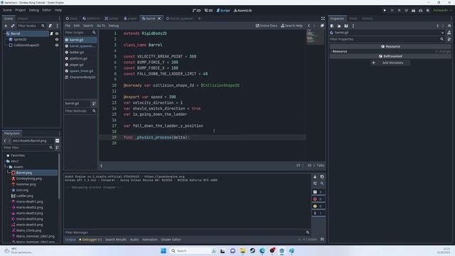 How to make Donkey Kong in Godot 4 (Complete Tutorial) ?️? смотреть онлайн