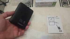 Распаковка — Внешний жесткий диск Western Digital Elements Portable
