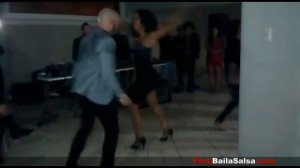 PeruBailaSalsa - Jorge Burgos (Ataca) y Tanja Kensinger (La Alemana) - Peru Bachata Festival 2014