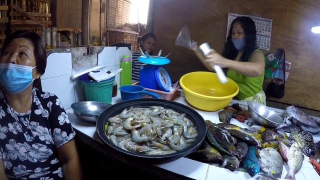 Удивительные морепродукты на филиппинском рынке / Настоящие Филиппины