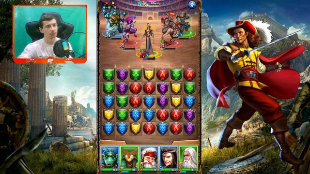 Турнир для 5: Мощное усиление без фиолетовых. День 5. #empiresandpazzles смотреть онлайн