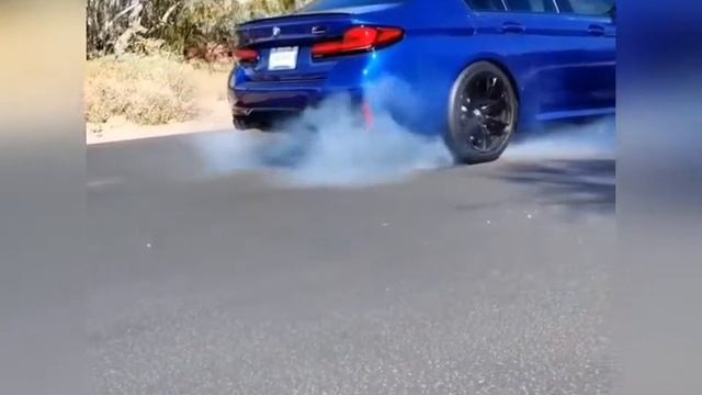 BMW M5 F90 . Competition , Exhaust , sound . Звук выхлопа м5 2020 2021 рестайлинг , burnout, бмв
