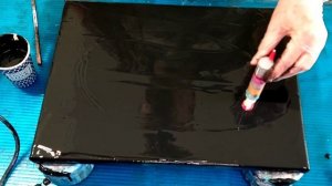 69 Акриловая заливка, силикон и точечное прогревание краски.Удивительный результат.