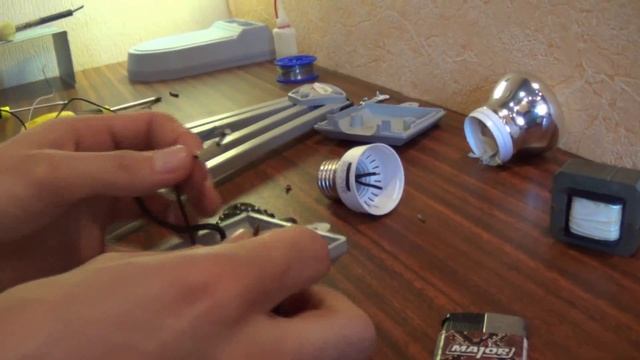 Доработка люминесцентного светильника. Долгое включение.